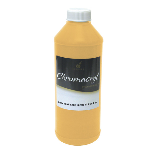 Chromacryl Student Acrylic Paint 1L Peach / Skin Tone Base