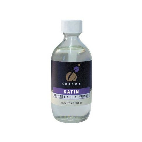 Chroma Solvent Finishing Varnish Satin 200ml
