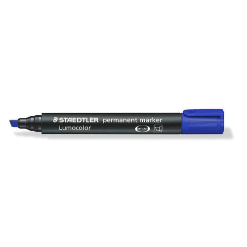 Staedtler Lumocolor 352 Permanent Marker Blue Box of 10