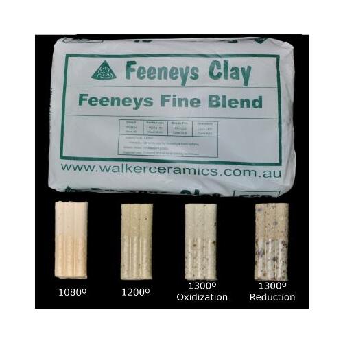 Feeneys Clay Fine Blend Clay 12.5kg Blocks