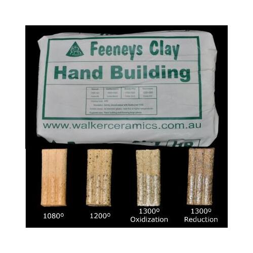 Walker Ceramics Buff Hand Building Clay 12.5kg Blocks