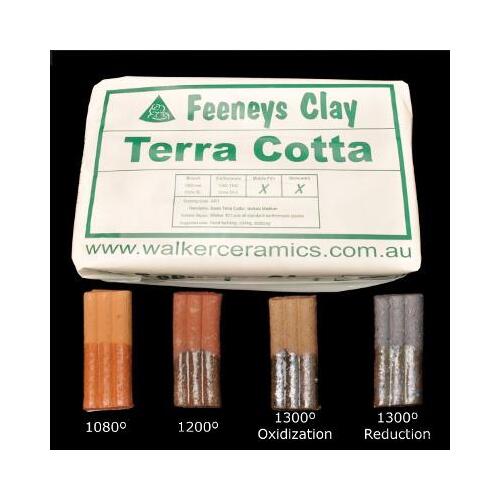 Feeneys Clay Terra Cotta Clay 12.5kg block