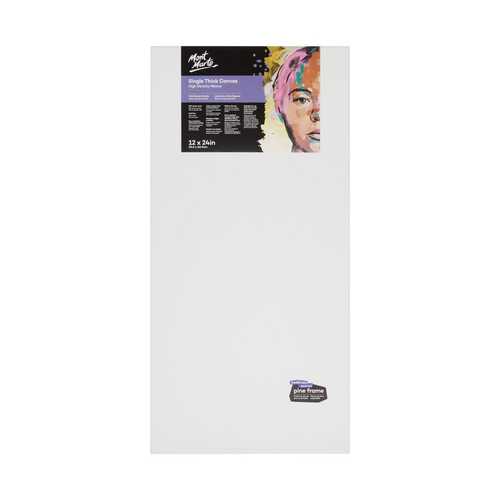 Mont Marte Carton of 10 30.5 x 60.9 cm Single Thick Canvas  380gsm