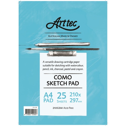 Arttec Como Sketch Pad A3 210gsm 25 Sheets