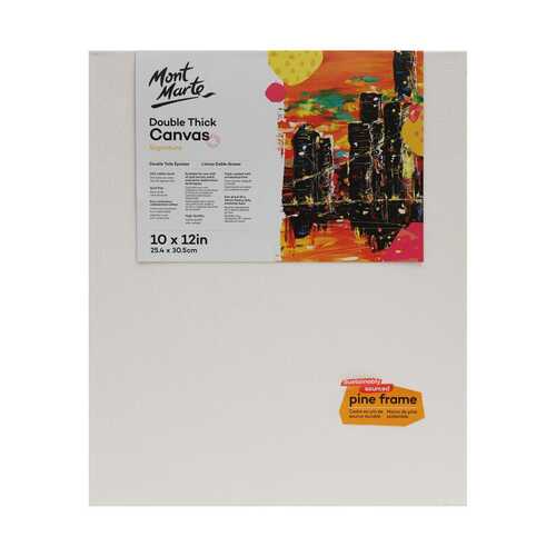 Mont Marte Canvas 25.4 x 30.5cm Double Thick Studio 340gsm