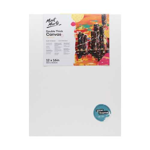 Mont Marte Canvas 30.5 x 40.6cm Double Thick Studio 340gsm