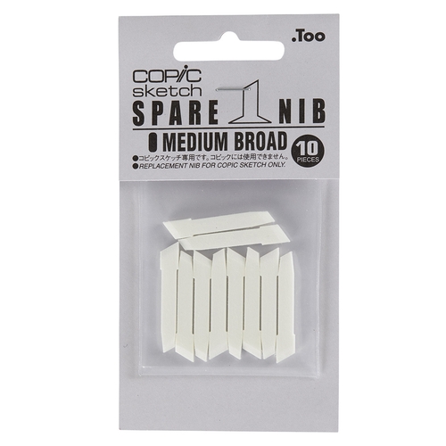 Copic Sketch & Ciao Medium Broad Nib 10 Pack