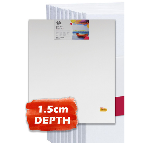 Carton of 6 Studio Single Thick Canvas 100 x 120 cm 