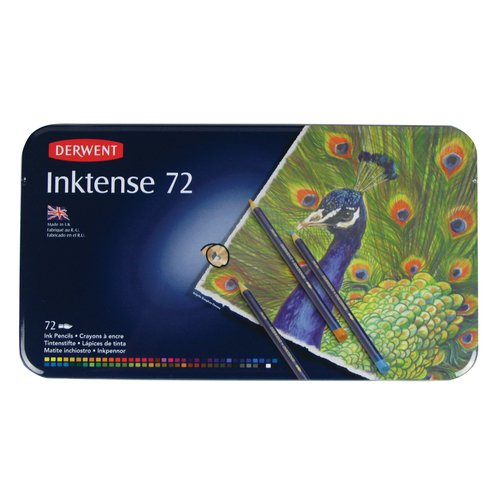 Derwent Inktense Coloured Pencils 72 Set