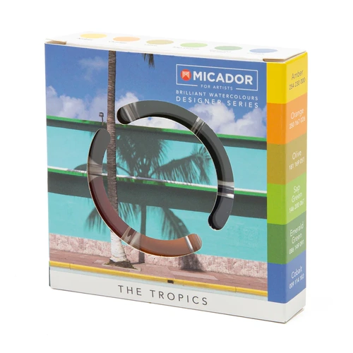 Micador Brilliant W/C Designer Disc - Tropics