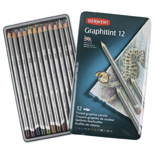 Derwent Graphitint Pencils 12 Pack
