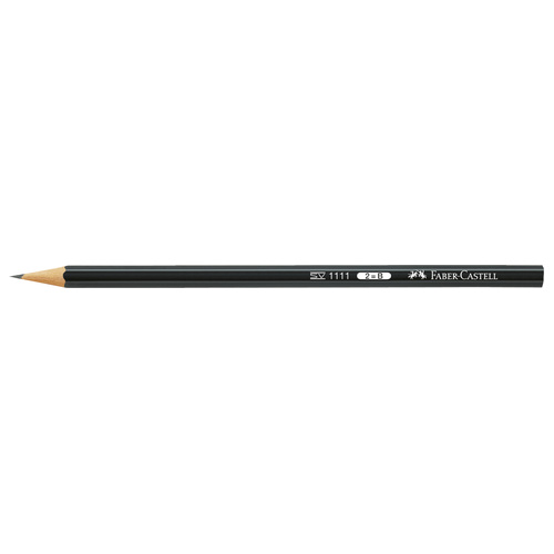 Faber-Castell Economy Graphite 2B Pencil Box of 12