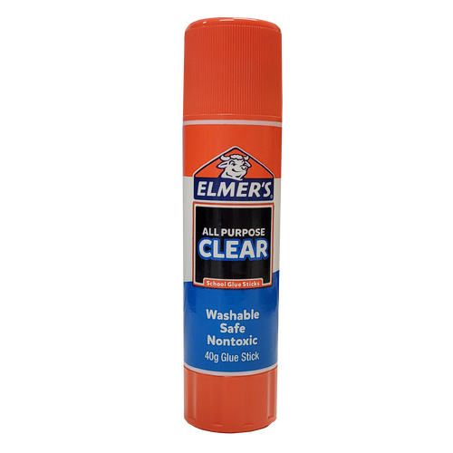 Elmer's All Purpose Clear Glue Stick 40g