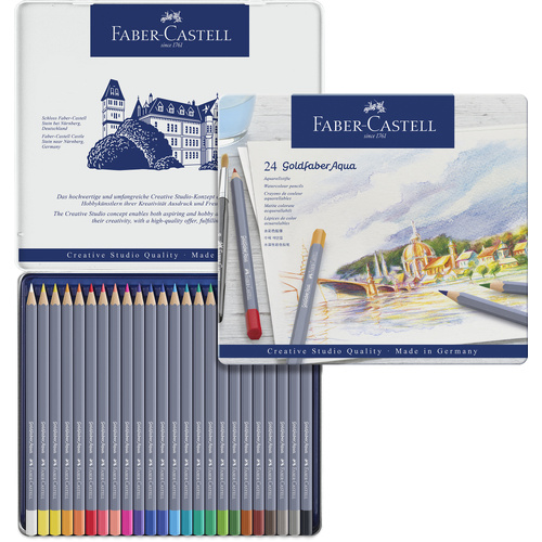 Faber-Castell Goldfaber W/C Pencils Tin of 24