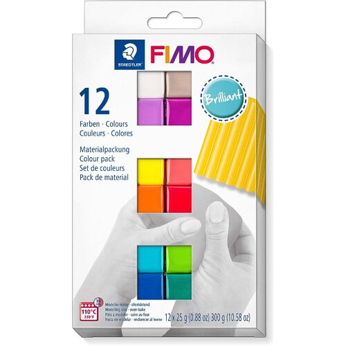 FIMO Starter Set of 12 (25g blocks)