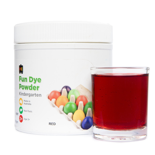 Fun Dye Powder 500g - Red