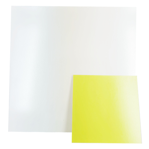 Foam PVC/White Lino 150 x 150mm Single Sheet