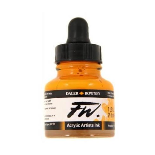 FW Artist Acrylic Ink 29.5ml Indian Yellow