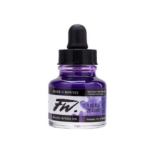 FW Artist Acrylic Ink 29.5ml Purple Lake