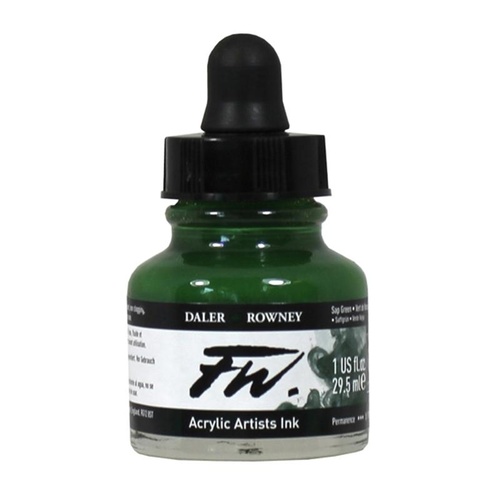 FW Artist Acrylic Ink 29.5ml Sap Green