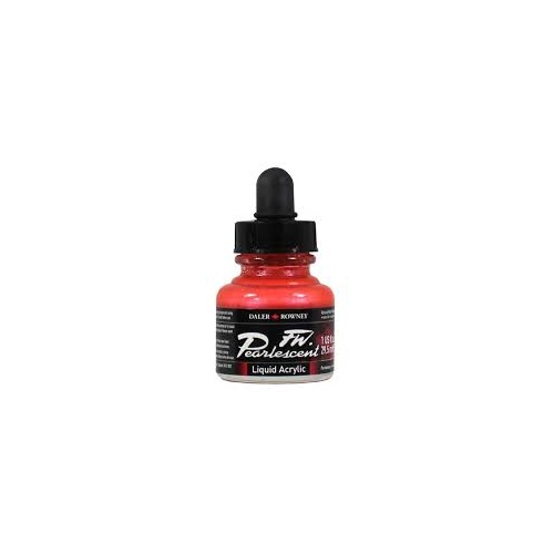 Daler Rowney FW Pearlescent Ink 29.5ml Volcano Red