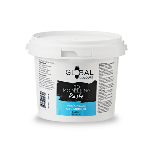 Global Colours 3D Modeling Paste 1 Litre