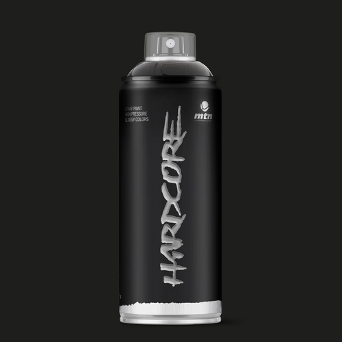 MTN Hardcore Spray Paint Black 400ml