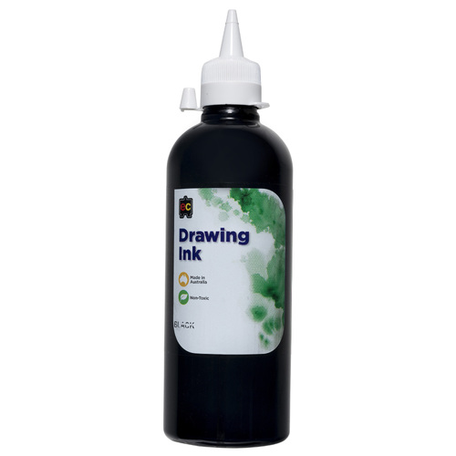 EC Drawing Ink 500ml Black