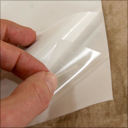 Adhesive Sheet  double sided mounting film. 90gsm 760 x 1000mm