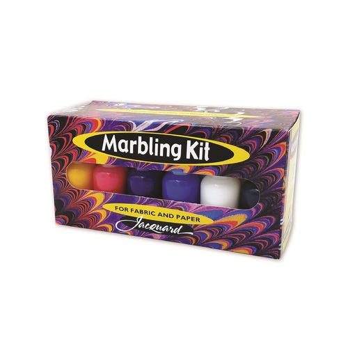 Jacquard Marbling Set of 6 x 15ml Primary Colours