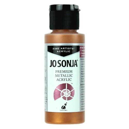 Jo Sonja 60ml Metallic  - Aztec Gold