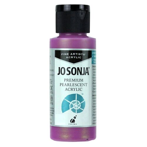 Jo Sonja 60ml Pearlescent - Red Violet