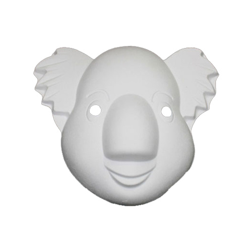 Paper Pulp Koala Mask Each with Elastic