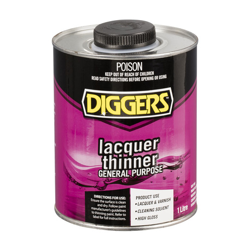Diggers 1 Litre Lacquer Thinner