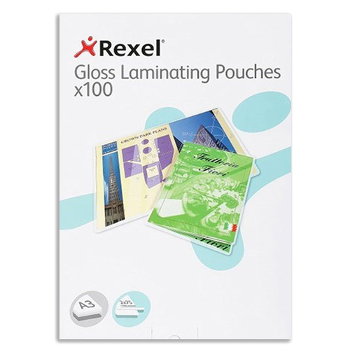 Laminating Pouch Gloss A3 125 Micron Pack of 100