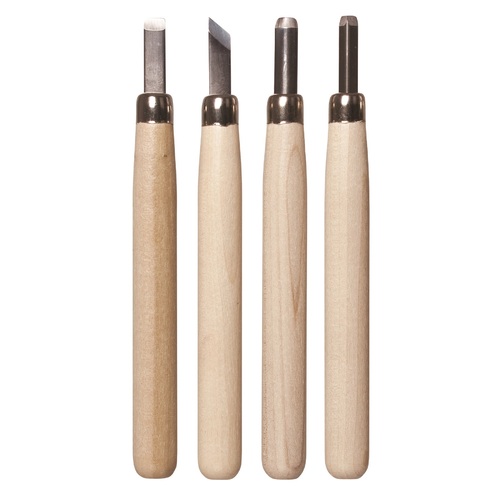 Deluxe Lino & Wood Carving Tools Set of 4