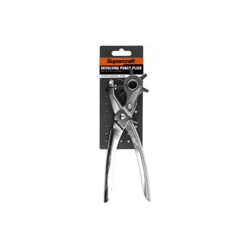 Leather Punch with Rotating Size Wheel 6 Sizes