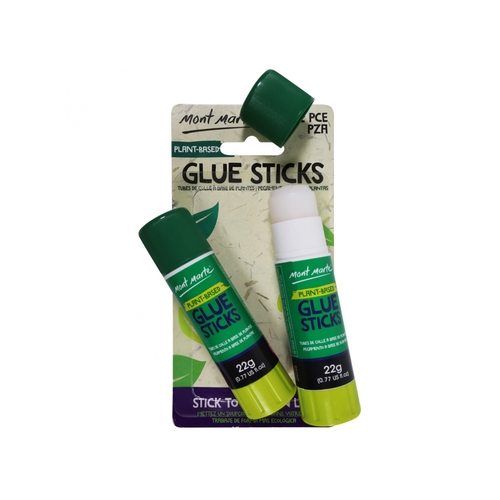 Mont Marte Plant-Based Glue Sticks 2 Pack