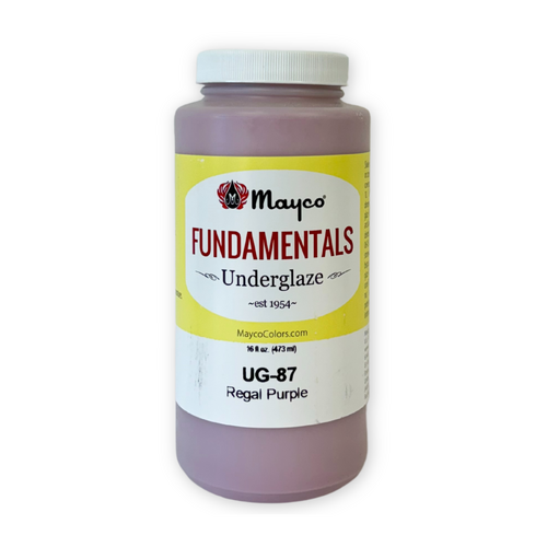 Mayco Fundamentals Underglaze Regal Purple 473mL