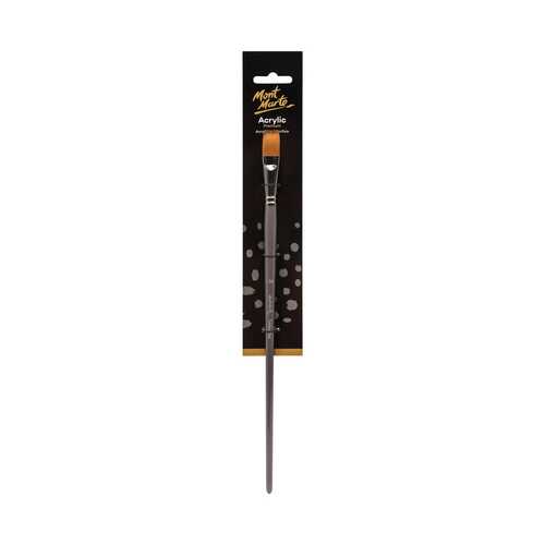 Mont Marte Artist Brush Taklon Flat Long #16