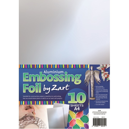 Embossing Shim/Foil Pack of 10 Sheet A4