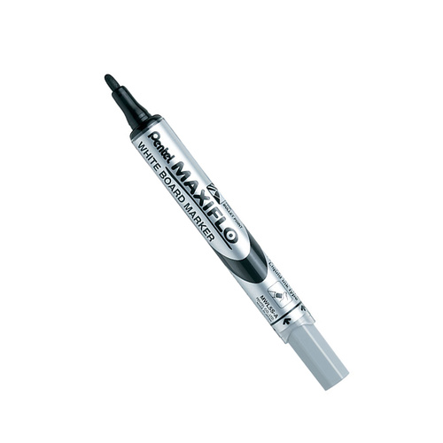 Pentel Maxiflo Whiteboard Bullet Tip Marker - Black