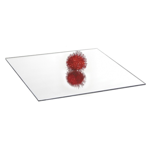 Plastic Mirrors 12x12cm pack of 10