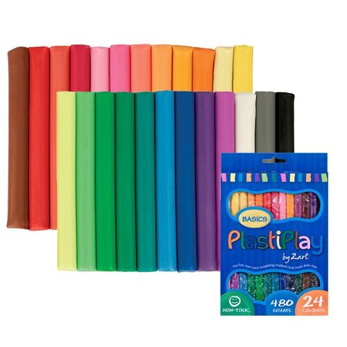 Plasticine Assorted Set 24