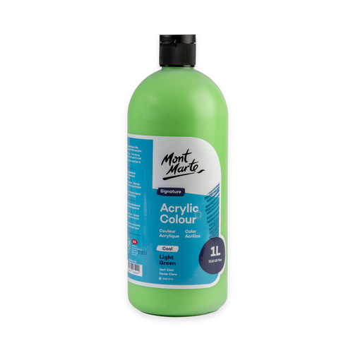 Mont Marte Acrylic Paint 1L Green Light