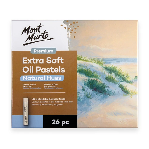 MM Extra Soft Oil Pastels Natural Hue 26pc