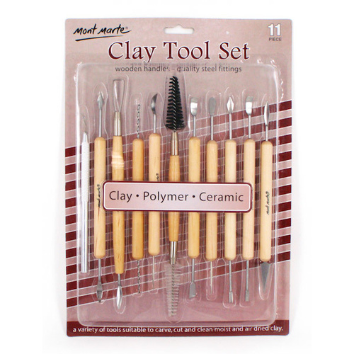 Mont Marte Clay Decoration Tool Set of 11