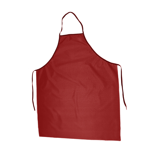Maroon/Red Polyester Apron 82cm x 60cm