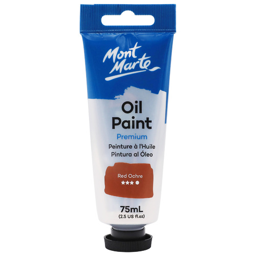 Mont Marte Oil Paint 75ml - Red Ochre