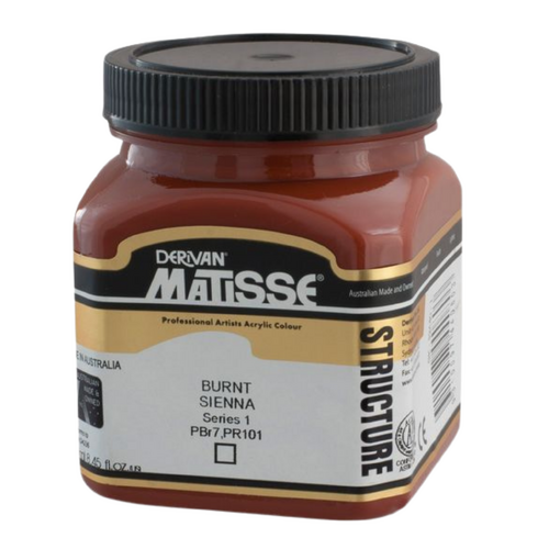 Matisse Structure 250ml Burnt Sienna S1
